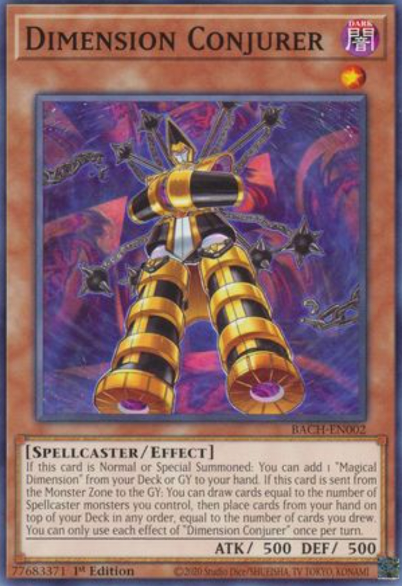 Dimension Conjurer - BACH-EN002 - Common 1st Edition
