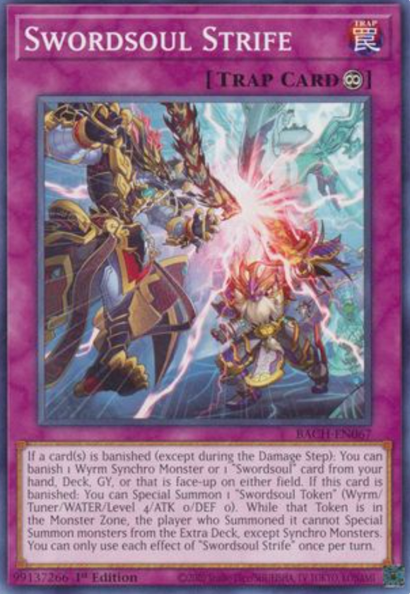 Swordsoul Strife - BACH-EN067 - Common 1st Edition