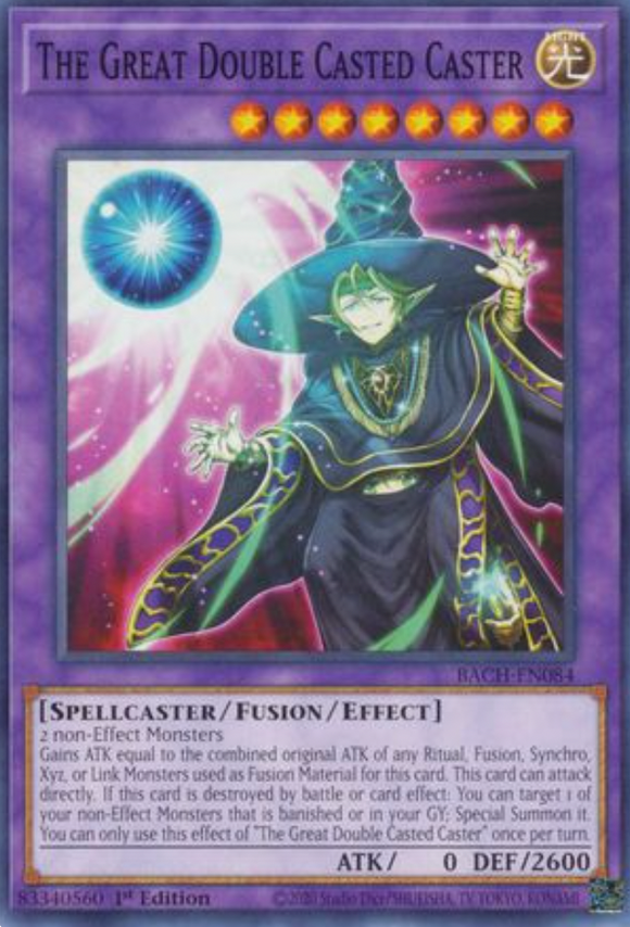 The Great Double Casted Caster - BACH-EN084 - Common 1st Edition