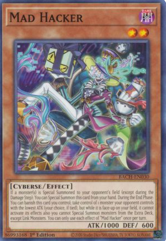 Mad Hacker - BACH-EN030 - Common 1st Edition