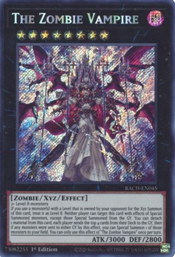 The Zombie Vampire - BACH-EN045 - Secret Rare 1st Edition