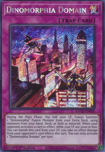 Dinomorphia Domain - BACH-EN068 - Secret Rare 1st Edition