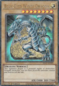 Blue-Eyes White Dragon - HAC1-EN001 - Duel Terminal Ultra Rare Parallel 1st Edition