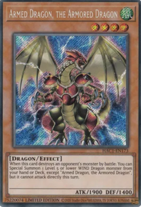 Armed Dragon, the Armored Dragon - HAC1-EN173 - Secret Rare Limited Edition