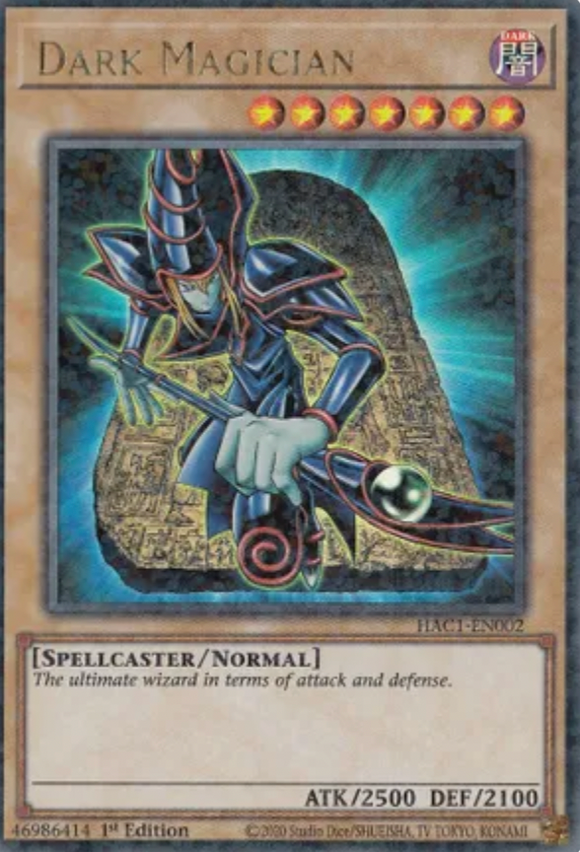 Dark Magician - HAC1-EN002 - Duel Terminal Ultra Rare Parallel 1st Edition