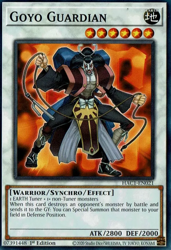 Goyo Guardian - HAC1-EN021 - Common 1st Edition