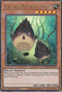 Naturia Bamboo Shoot - HAC1-EN111 - Duel Terminal Ultra Rare Parallel 1st Edition