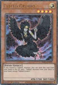 Fabled Grimro - HAC1-EN125 - Duel Terminal Ultra Rare Parallel 1st Edition