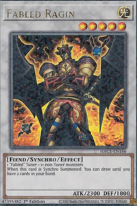 Fabled Ragin - HAC1-EN146 - Duel Terminal Ultra Rare Parallel 1st Edition