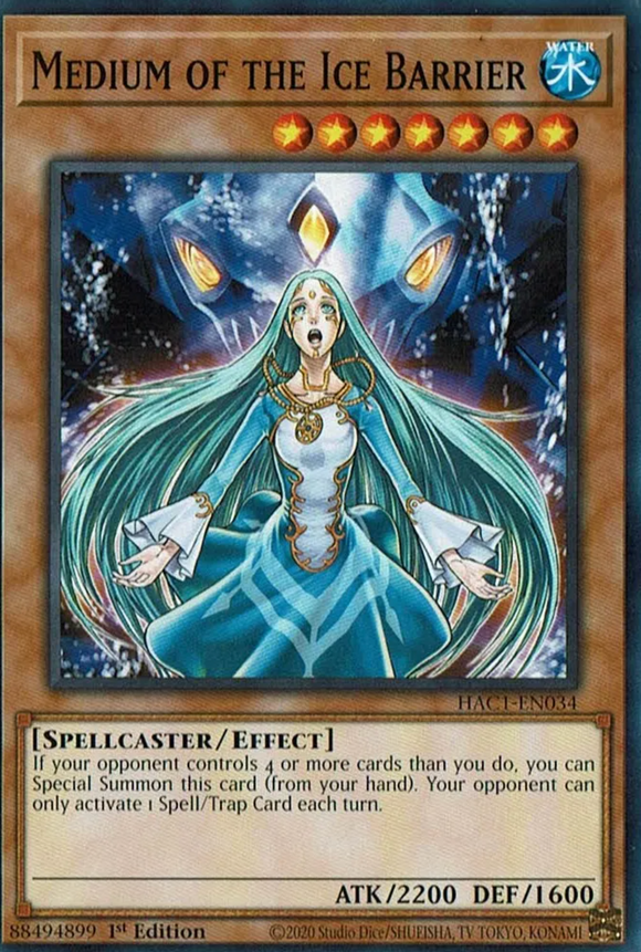 Medium of the Ice Barrier - HAC1-EN034 - Common 1st Edition