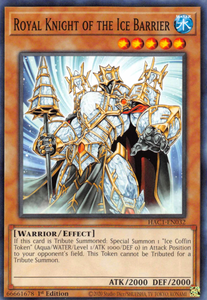 Royal Knight of the Ice Barrier HAC1-EN032 - Common 1st Edition