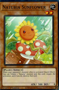 Naturia Sunflower - HAC1-EN102 - Common 1st Edition