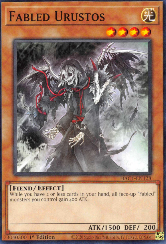 Fabled Urustos - HAC1-EN128 - Common 1st Edition