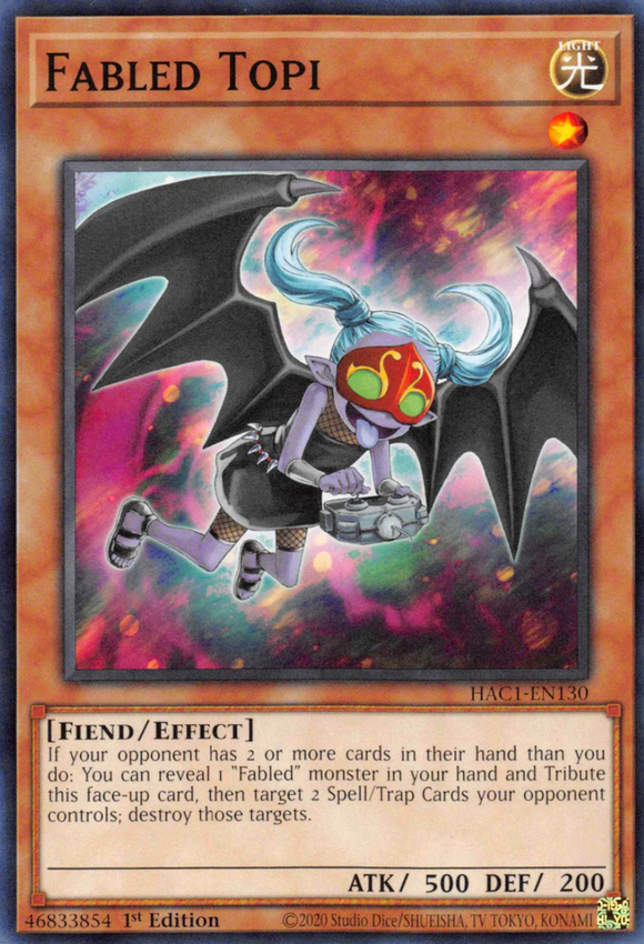 Fabled Topi - HAC1-EN130 - Common 1st Edition