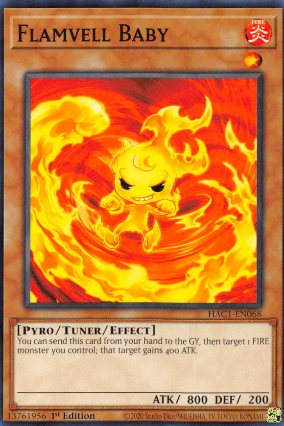 Flamvell Baby - HAC1-EN068 - Common 1st Edition