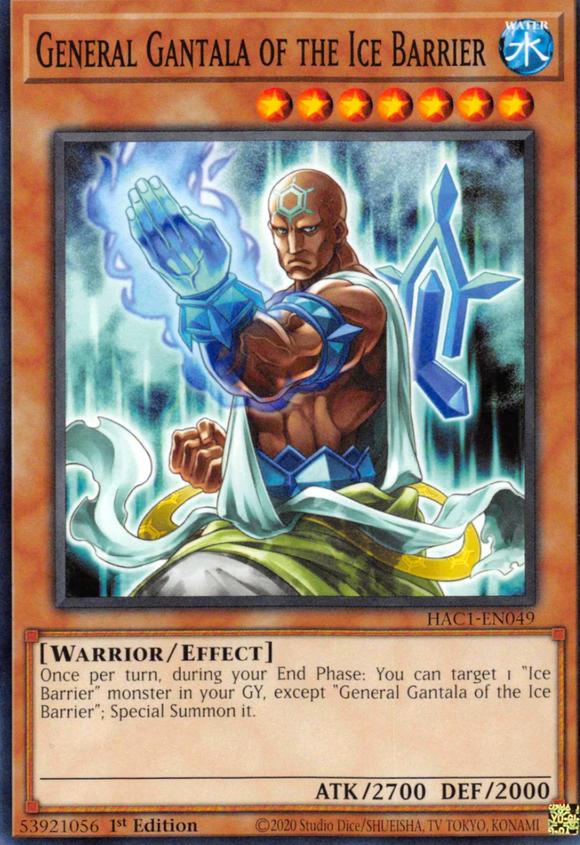 General Gantala of the Ice Barrier - HAC1-EN049 - Common 1st Edition