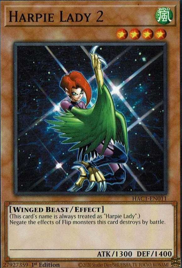 Harpie Lady 2 - HAC1-EN011 - Common 1st Edition