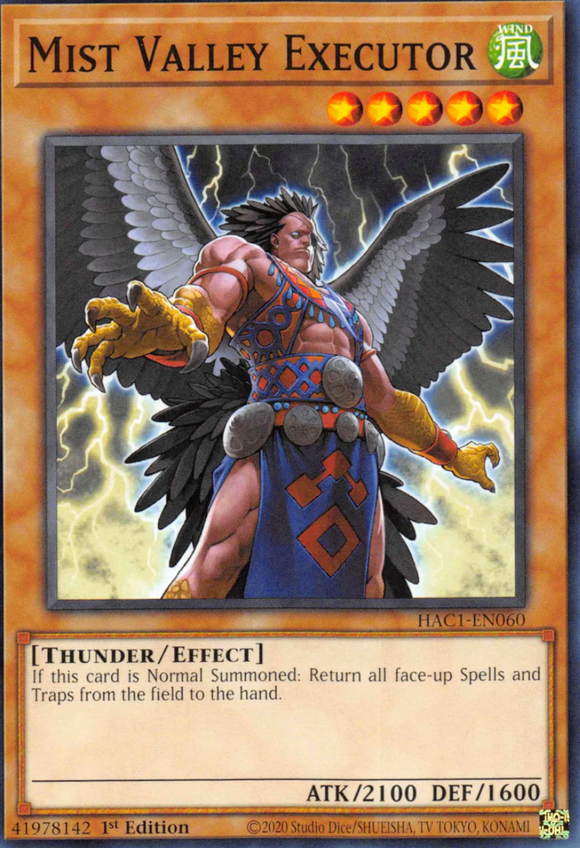 Mist Valley Executor - HAC1-EN060 - Common 1st Edition