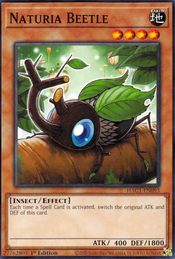 Naturia Beetle - HAC1-EN093 - Common 1st Edition