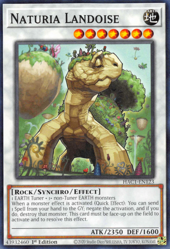Naturia Landoise - HAC1-EN123 - Common 1st Edition