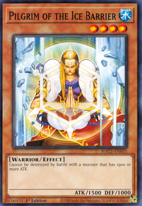 Pilgrim of the Ice Barrier - HAC1-EN035 - Common 1st Edition