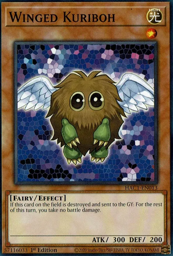 Winged Kuriboh - HAC1-EN013 - Common 1st Edition