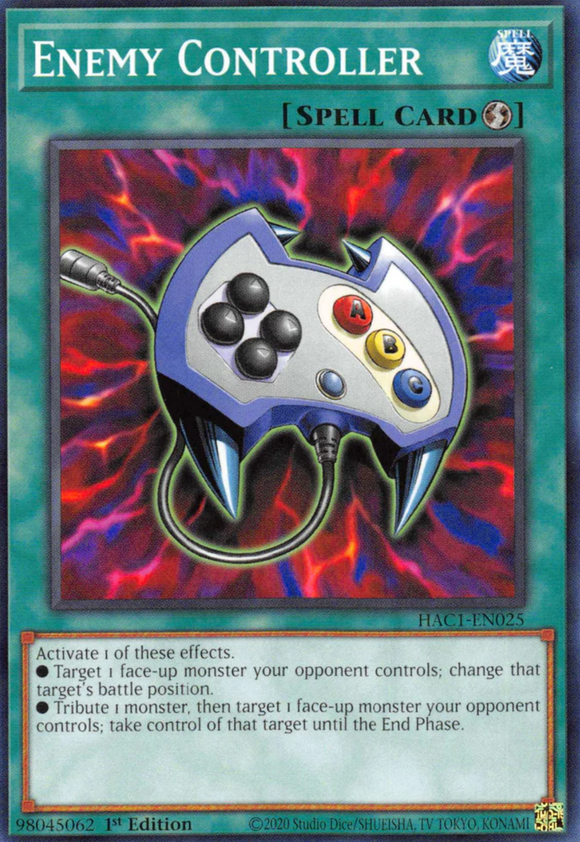 Enemy Controller - Duel Terminal Common Parallel - 1st Edition
