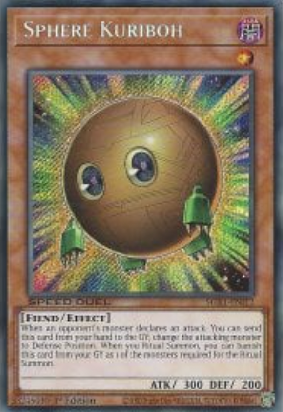 Sphere Kuriboh - SGX1-ENI12 - Secret Rare 1st Edition