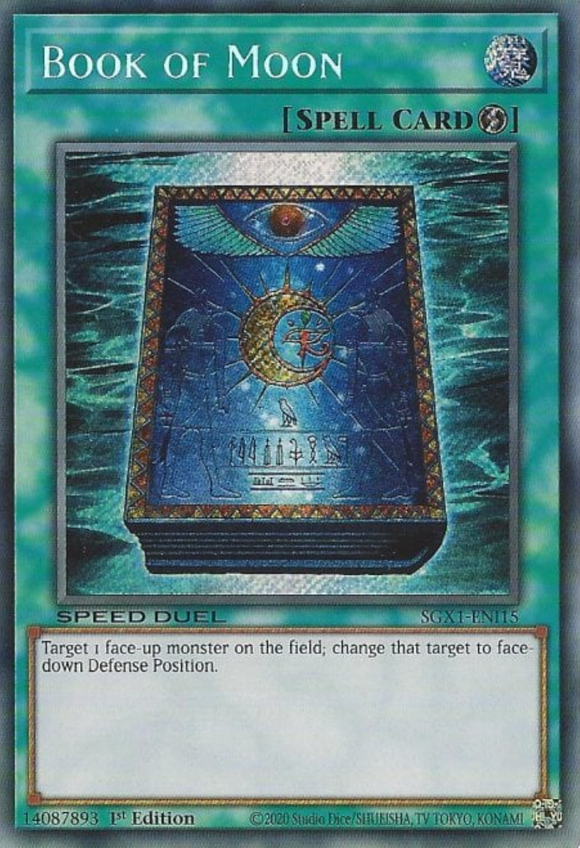 Book of Moon - SGX1-ENI15 - Secret Rare 1st Edition