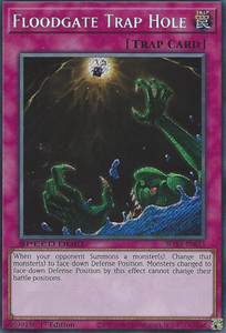 Floodgate Trap Hole - SGX1-ENI23 - Secret Rare 1st Edition