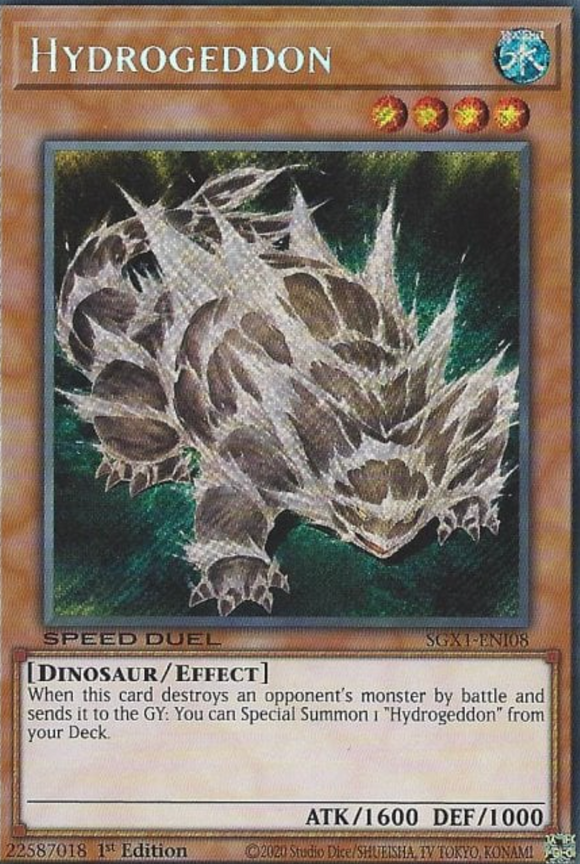 Hydrogeddon - SGX1-ENI08 - Secret Rare 1st Edition