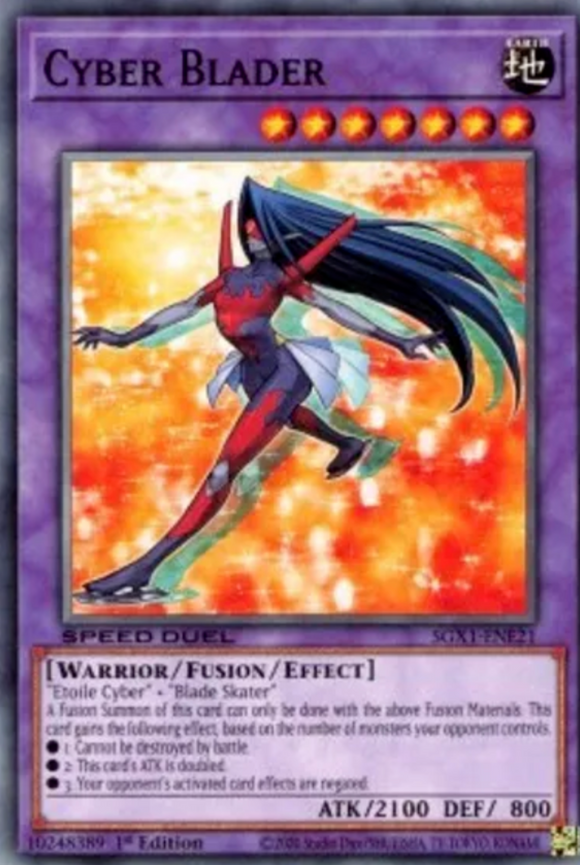 Cyber Blader - SGX1-ENE21 - Common 1st Edition