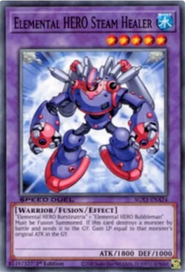 Elemental HERO Steam Healer - SGX1-ENA24 - Common 1st Edition