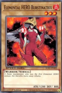 Elemental HERO Burstinatrix - SGX1-ENA02 - Common 1st Edition