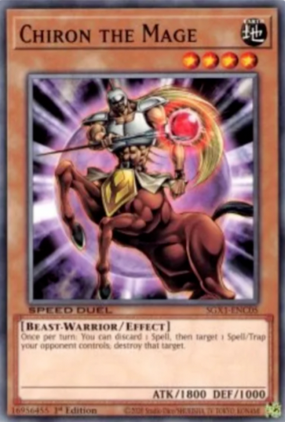 Chiron the Mage - SGX1-ENC05 - Common 1st Edition