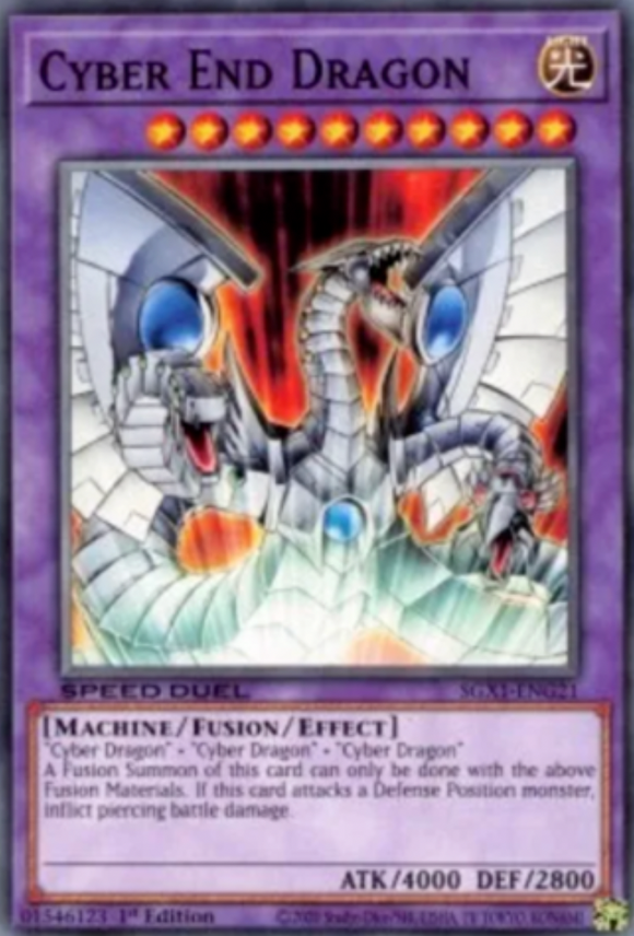 Cyber End Dragon - SGX1-ENG21 - Common 1st Edition
