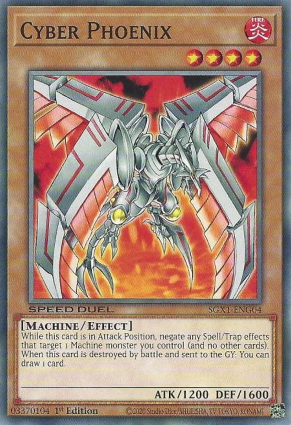 Cyber Phoenix - SGX1-ENG04 - Common 1st Edition