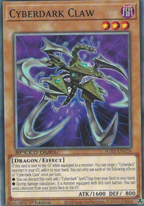 Cyberdark Claw - SGX1-ENG10 - Common 1st Edition