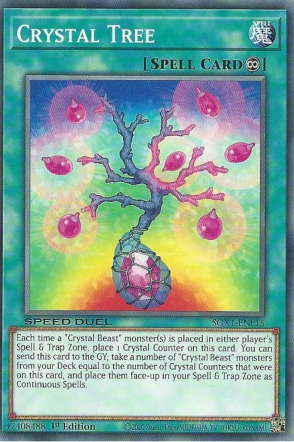 Crystal Tree - SGX1-ENF15 - Common 1st Edition