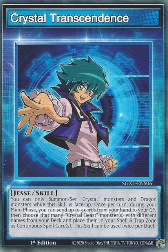Crystal Transcendence - SGX1-ENS06 - Common 1st Edition