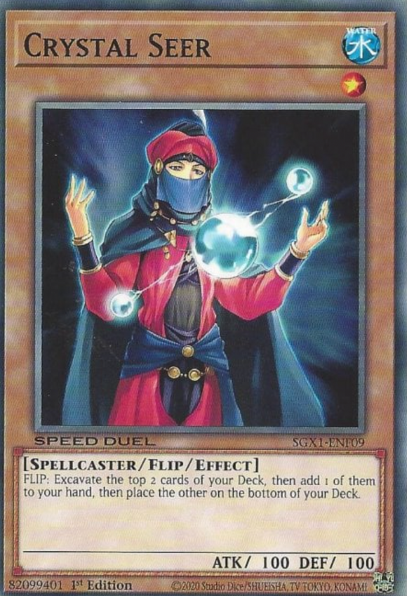 Crystal Seer - SGX1-ENF09 - Common 1st Edition