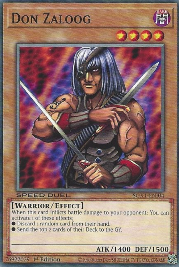 Don Zaloog - SGX1-ENI04 - Common 1st Edition