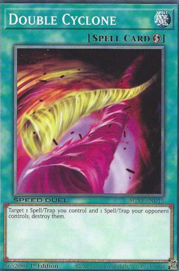 Double Cyclone - SGX1-END15 - Common 1st Edition