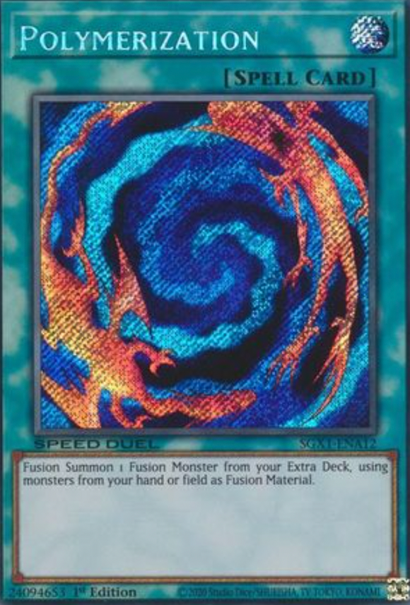 Polymerization - SGX1-ENA12 - Secret Rare 1st Edition