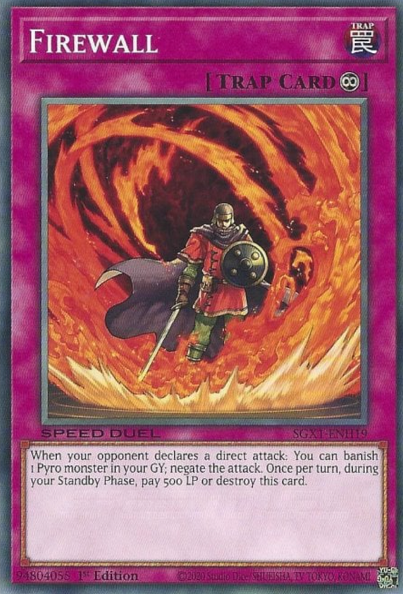 Firewall - SGX1-ENH19 - Common 1st Edition