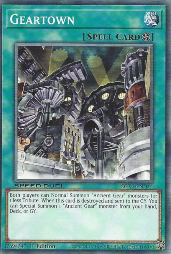 Geartown - SGX1-END14 - Common 1st Edition