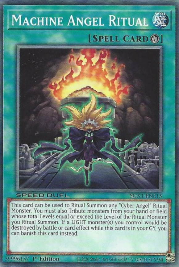 Machine Angel Ritual - SGX1-ENE15 - Common 1st Edition