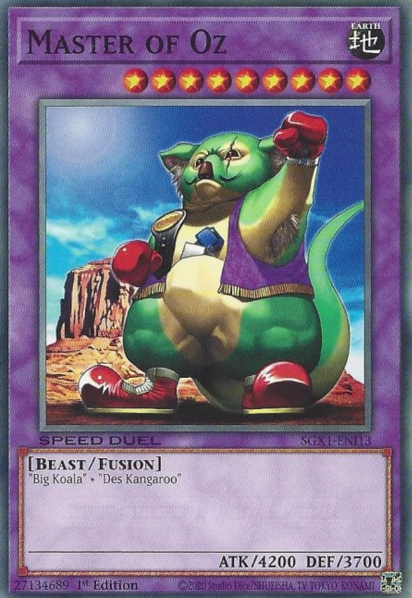 Master of Oz - SGX1-ENI13 - Common 1st Edition