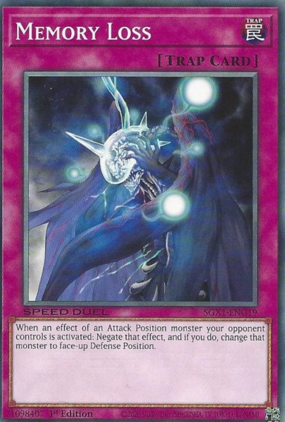 Memory Loss - SGX1-ENG19 - Common 1st Edition