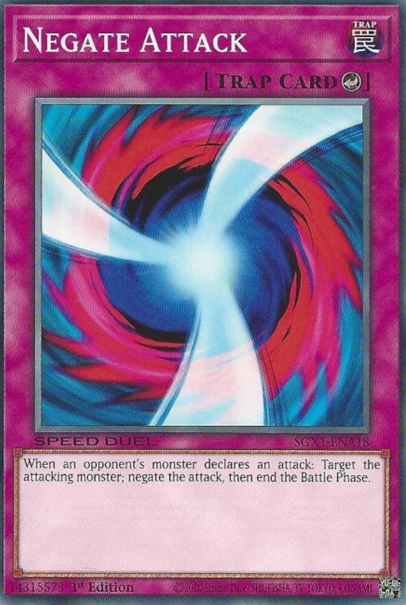 Negate Attack - SGX1-ENA18 - Common 1st Edition